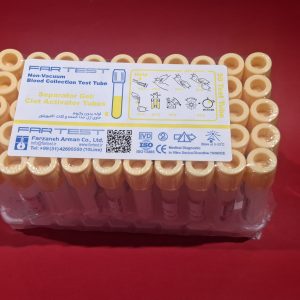 لوله بدون وکیوم حاوی ژل و کلات اکتیوتور (50 تایی)
